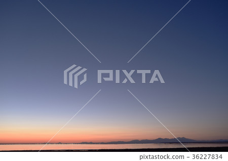 Notsuke Peninsula（北海道）的日落 36227834