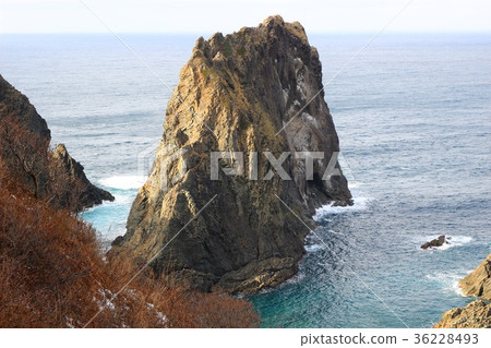 Shimamui coast (Bonuki rock) · winter Shimamui coast (Bonuki rock) · winter 36228493