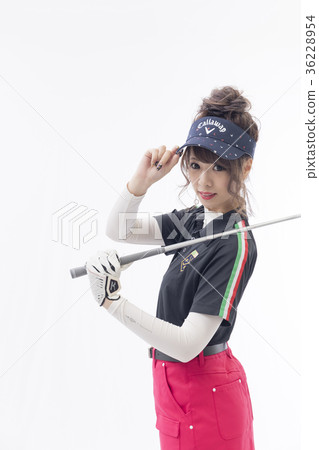 高爾夫女孩形象 高爾夫女孩形象 36228954