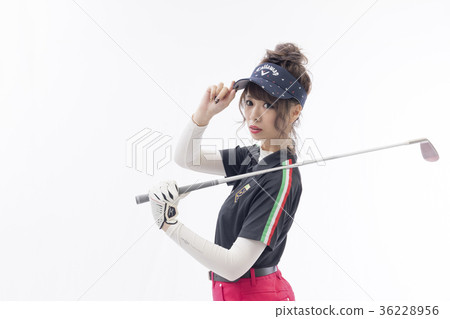 高爾夫女孩形象 高爾夫女孩形象 36228956