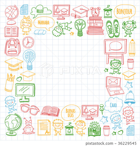 Language school Kids, chidlren, boys and girls 36229545