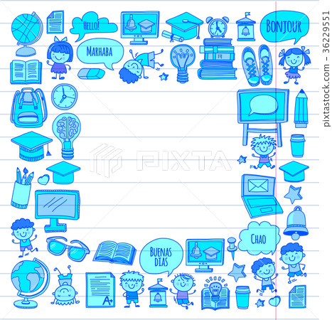 Language school Kids, chidlren, boys and girls 36229551