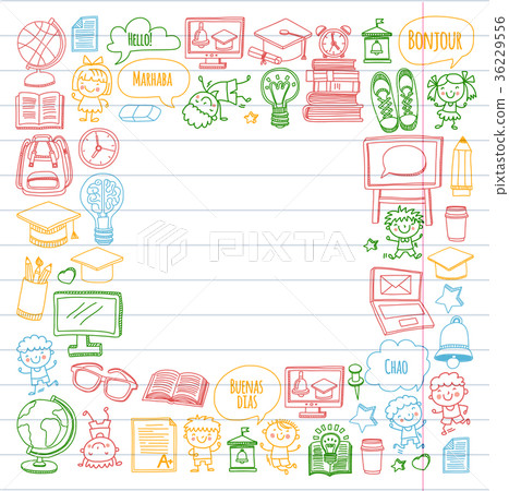 Language school Kids, chidlren, boys and girls Language school Kids, chidlren, boys and girls 36229556