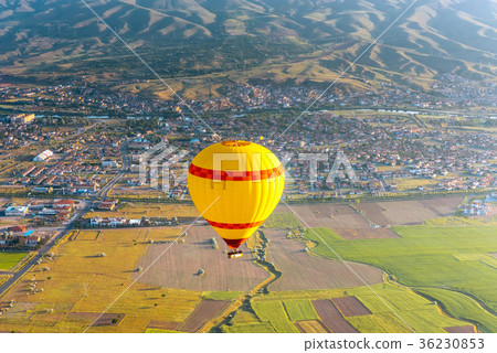 Hot air balloons flying over Cappadocia, Turkey 36230853