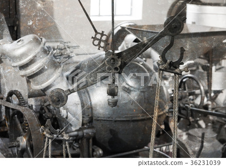 Old scales in a factory 36231039
