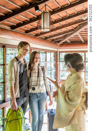 Inbound Tourist Female General Ryokan Accommodation Information 36232205