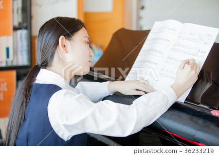 High School Student Piano Music Room 36233219