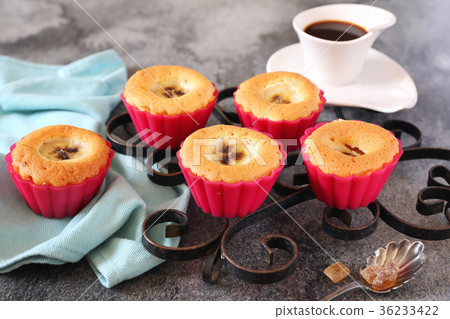 Banana muffins and cup of coffee Banana muffins and cup of coffee 36233422