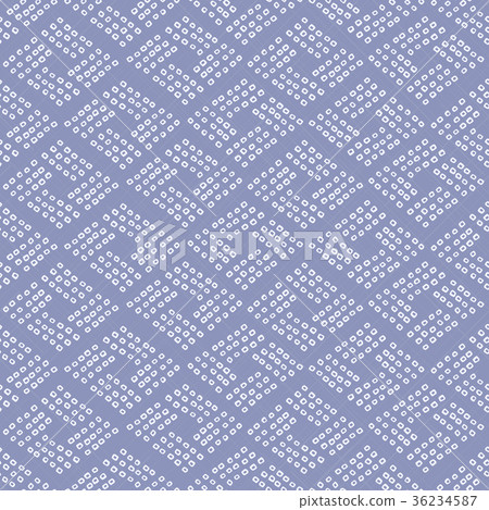 Japanese Shibori ornament. Seamless pattern Rhombs Japanese Shibori ornament. Seamless pattern Rhombs 36234587