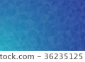 polygon blue background and texture. 36235125