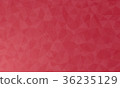 polygon red background and texture. 36235129