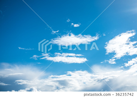 Blue Sky with Clouds 36235742