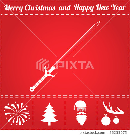 Claymore Icon Vector 36235975