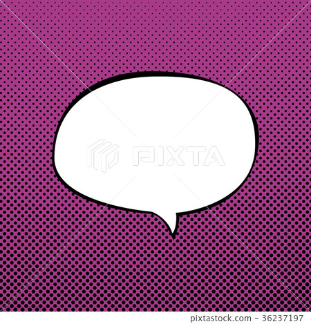 Speech Bubble on Pop Art Background Speech Bubble on Pop Art Background 36237197