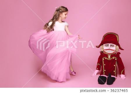 The beauty ballerina with nutcracker 36237465