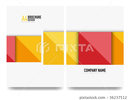 Square business a4 brochure cover design, flyer Square business a4 brochure cover design, flyer 36237512