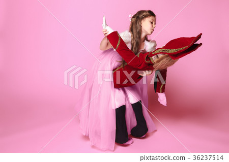 The beauty ballerina with nutcracker 36237514