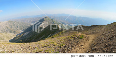 Mountain Babadag trail in Azerbaijan Mountain Babadag trail in Azerbaijan 36237566