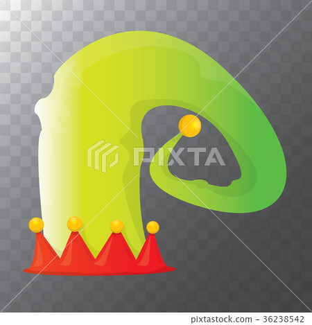 vector funky red and green stripped cartoon 36238542