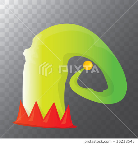 vector funky red and green stripped cartoon 36238543