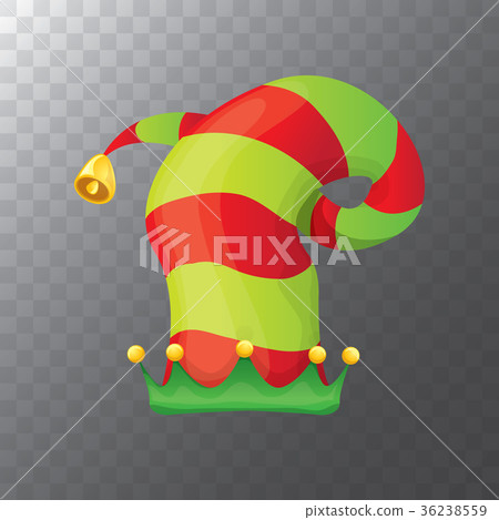 vector funky red and green stripped cartoon 36238559