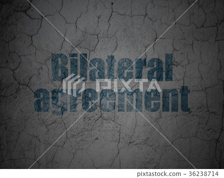 Insurance concept: Bilateral Agreement on grunge Insurance concept: Bilateral Agreement on grunge 36238714