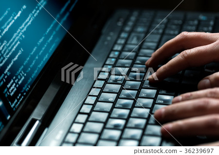 Computer crime concept Computer crime concept 36239697