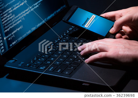 Computer crime concept Computer crime concept 36239698
