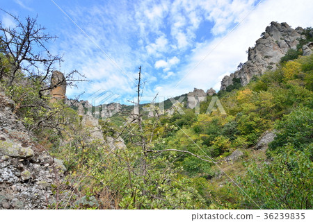 Mountain gorge in the valley of ghosts Mountain gorge in the valley of ghosts 36239835