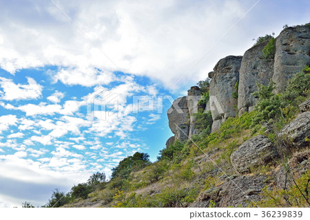 Stone pillars in the valley of ghosts 36239839