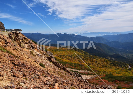 秋葉Norikura Mt Norikura迴聲線森林限制秋葉 秋葉Norikura Mt Norikura迴聲線森林限制秋葉 36241025