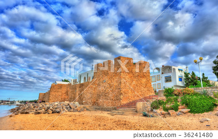 Medina of Hammamet on the Mediterranean coast in Medina of Hammamet on the Mediterranean coast in 36241480