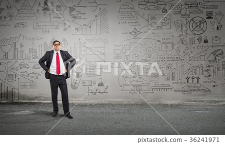 Confident businessman Confident businessman 36241971