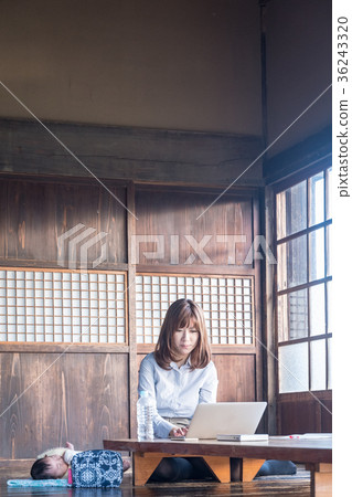 新人媽媽對遠程辦公 新人媽媽對遠程辦公 36243320