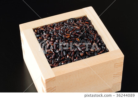 Black rice morning purple 36244089