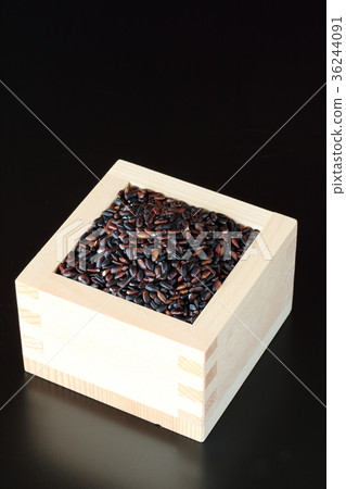 Black rice morning purple 36244091