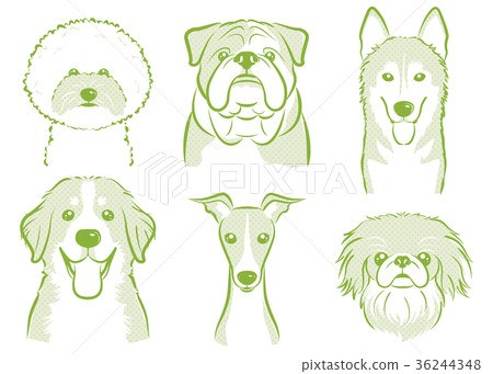 一隻狗的插圖 36244348