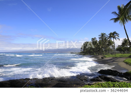 Landscape of the Gulf of Hawaii on Pouoa Landscape of the Gulf of Hawaii on Pouoa 36244694
