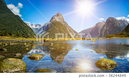 Milford Sound in New Zealand Milford Sound in New Zealand 36244849