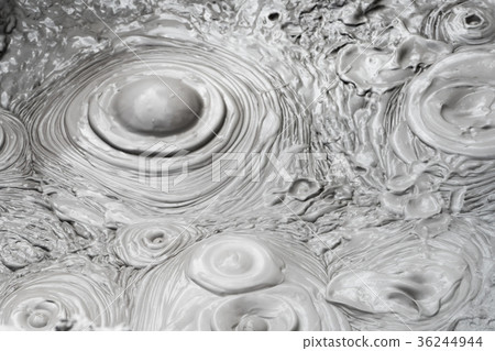 Hot Mud Pool in Rotorua, New Zealand 36244944