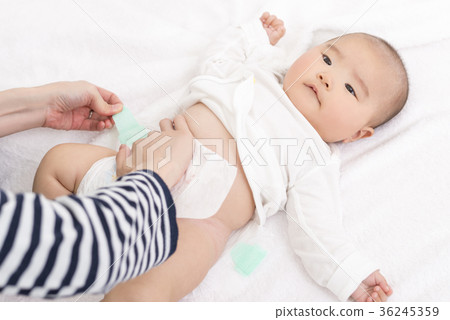 Baby diaper change 36245359