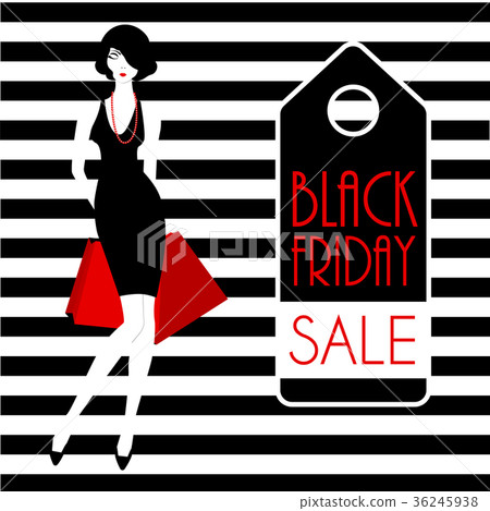 black friday fashion girl black friday fashion girl 36245938