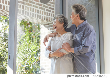 Family, old couple, husband, wife, arms 36246580