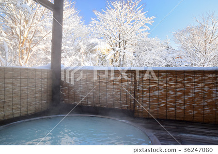大雪後的第二天露天浴池 大雪後的第二天露天浴池 36247080