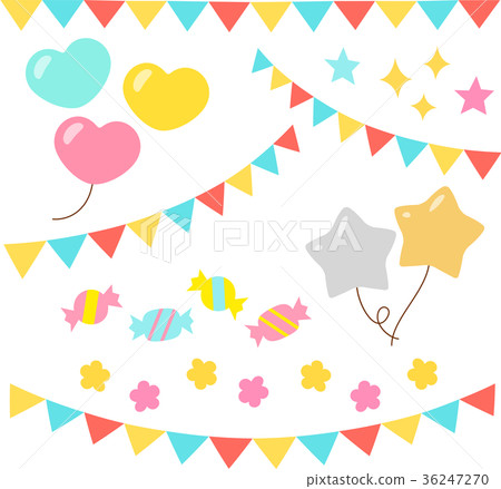 歡樂裝飾例證集合 歡樂裝飾例證集合 36247270