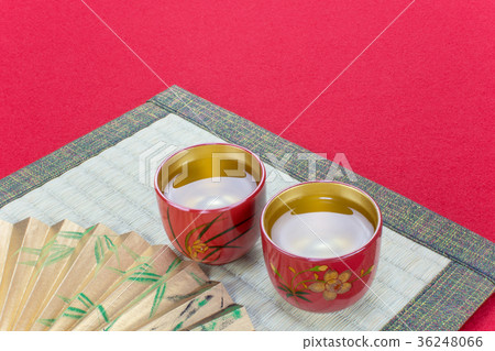 Happy birthday with a painted pottery 36248066