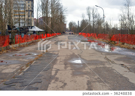 Fisherman's avenue in microdistrict Ribatskoe. 36248838