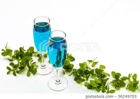Blue Herbal Tea Butterfly Pea blue flower herbal tea Blue Herbal Tea Butterfly Pea blue flower herbal tea 36249703
