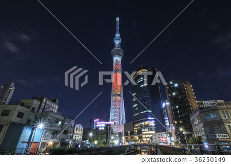 東京天空樹特別點燃蠟燭樹 36250149
