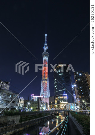 Tokyo Sky Tree Special Light Up Candle Tree 36250151